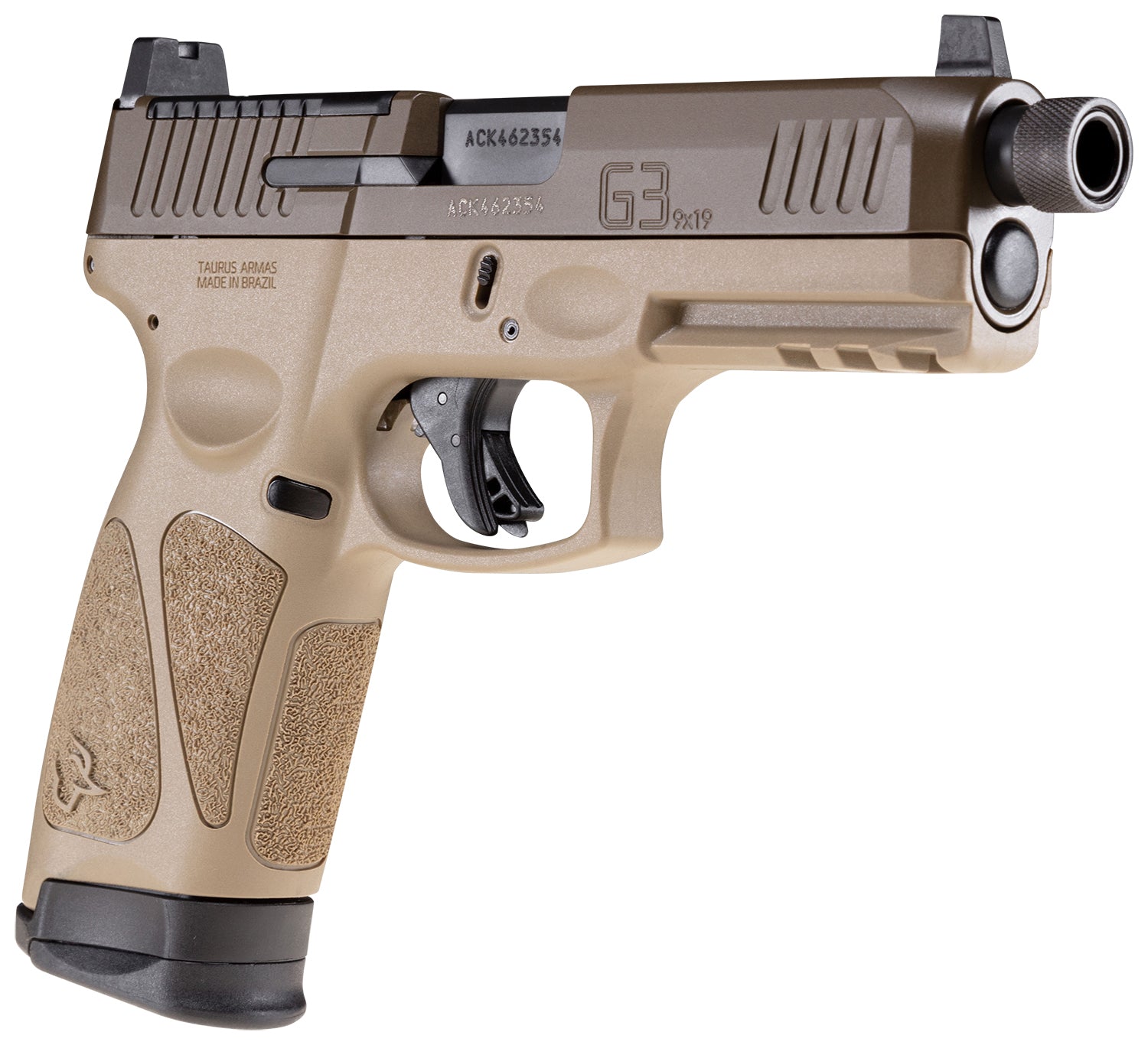 TAU 1-G3P941-TAC     TORO 9MM  4.00   2X17  BN/FDE