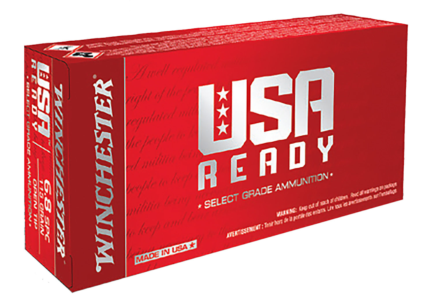 WIN RED65140        6.5CRD  140 FMJOT  USRDY 20/10