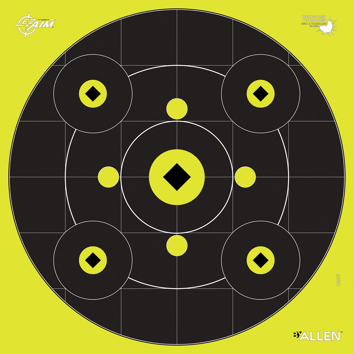 ALLEN 15577   EZAIM SPLSH BULLSEYE GALLRY GRID TRG