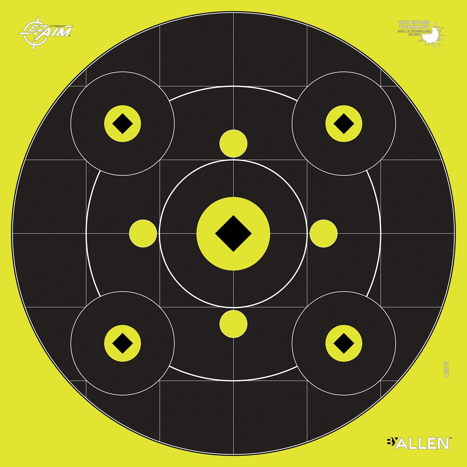 ALLEN 15577   EZAIM SPLSH BULLSEYE GALLRY GRID TRG