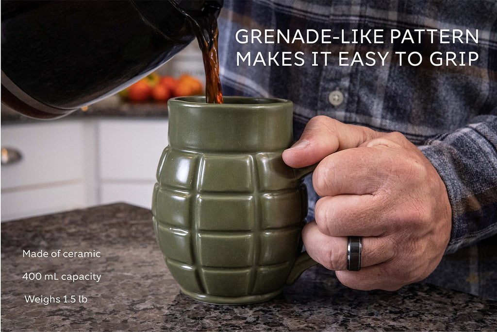 CAMP CBG-M-1043   MUG GREEN GRENADE