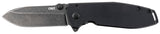CRKT 2495K    SQUID XM        2.95 PLAIN       BLK