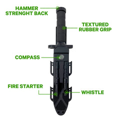 CAMP HMV-KFXB-01  HUMVEE NEXT GEN SUR KNIFE (GRN)