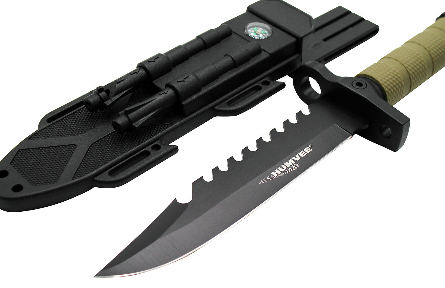 CAMP HMV-KFXB-02  HUMVEE NEXT GEN SUR KNIFE (BLK)