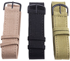 CAMP SWW-1464-BK  MILITARY WATCH 3-STRAPS BLK