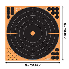 ALLEN 1531710  EZAIM SPLASH 12" BULLSEYE