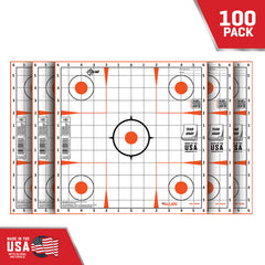 ALLEN 15333100 EZ AIM PAPER   12X12 SIGHT GRID 100