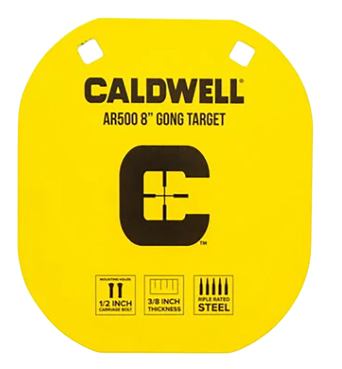 CALD 1116703   AR500 8IN GONG TARGET