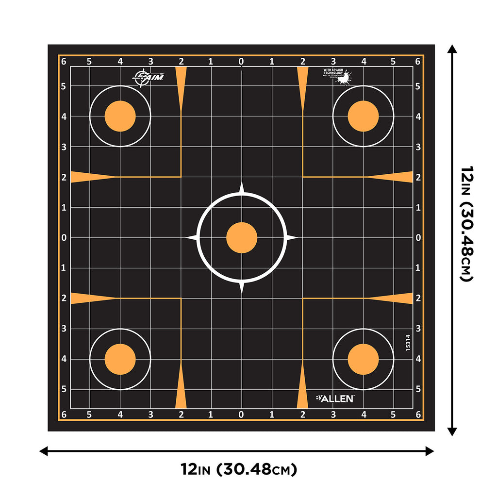 ALLEN 1531410 EZAIM SPLASH  12X12 SIGHTIN GRID