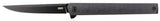 CRKT 7097K    CEO FLPPR BLKT    3.35 PLAIN     BLK