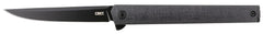 CRKT 7097K    CEO FLPPR BLKT    3.35 PLAIN     BLK