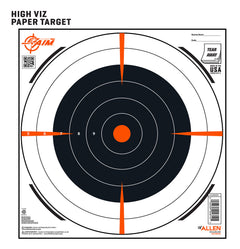 ALLEN 15334100 EZ AIM PAPER   12X12 BULLSEYE   100
