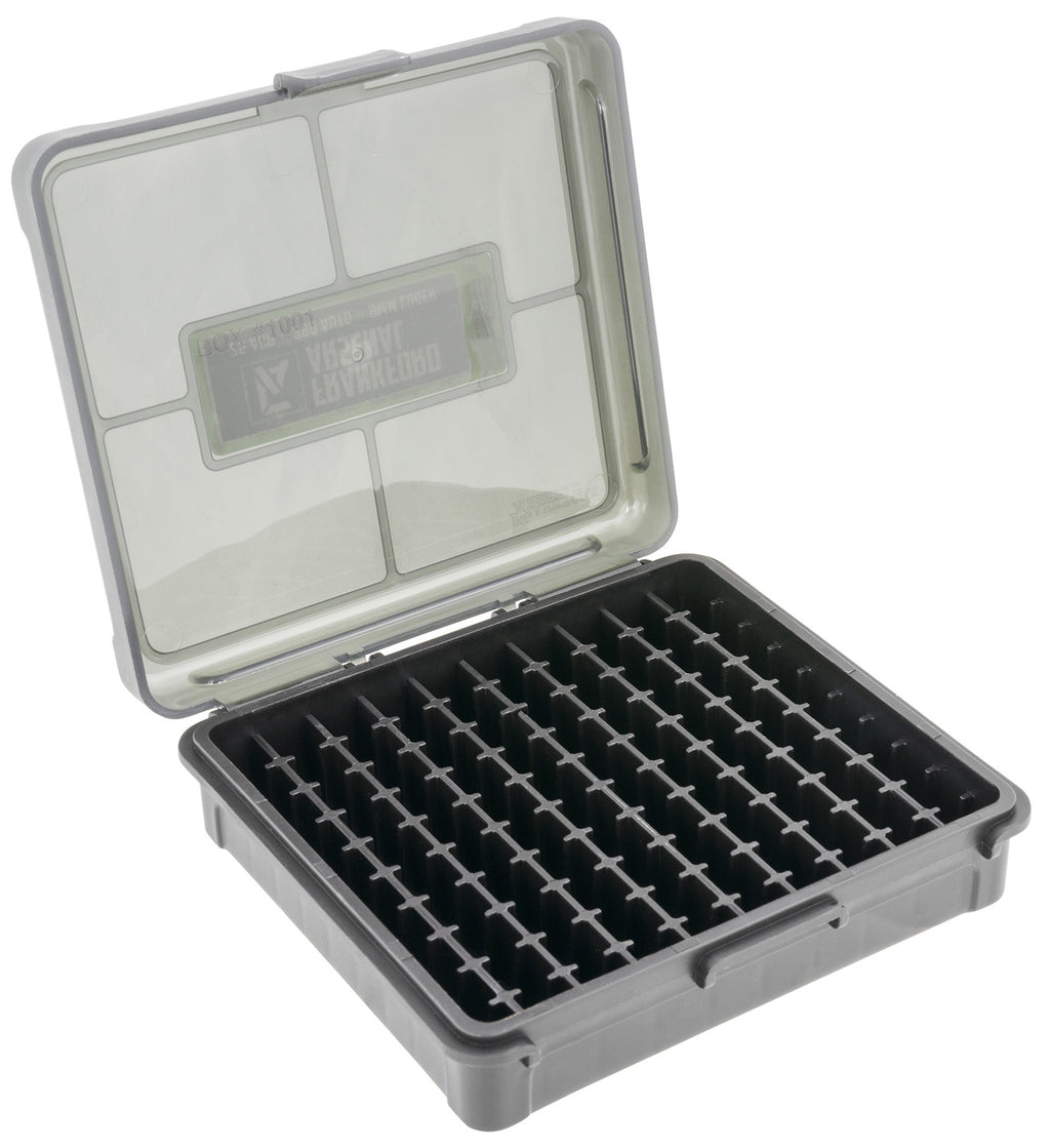 FRANK 1083797  HINGE TOP AMMO BOX 25 380 9MM  100R
