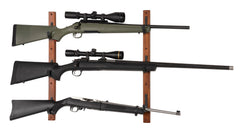 ALLEN 5656   GUN COLLECTOR 3 PLACE      WOOD/METAL