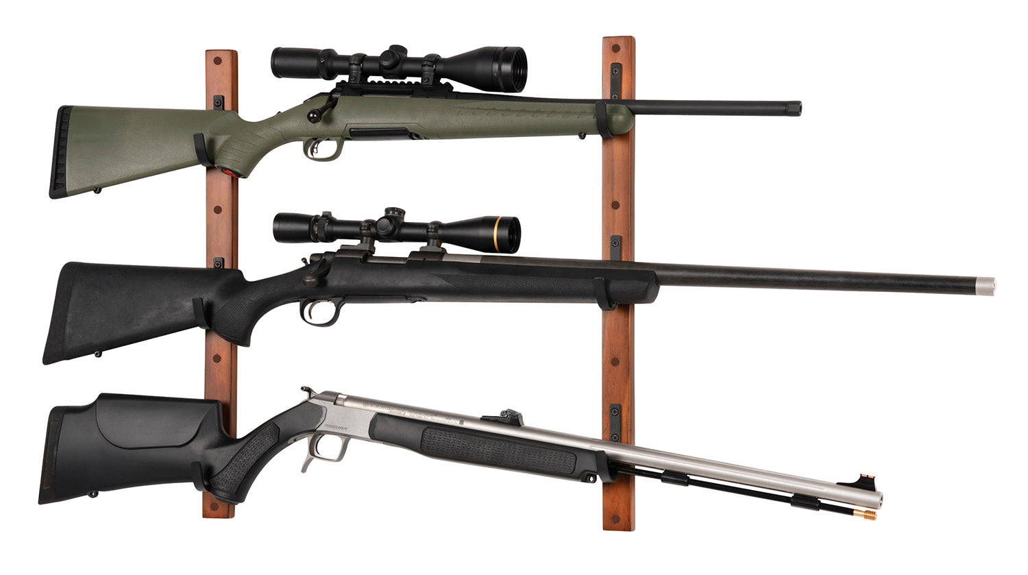 ALLEN 5656   GUN COLLECTOR 3 PLACE      WOOD/METAL