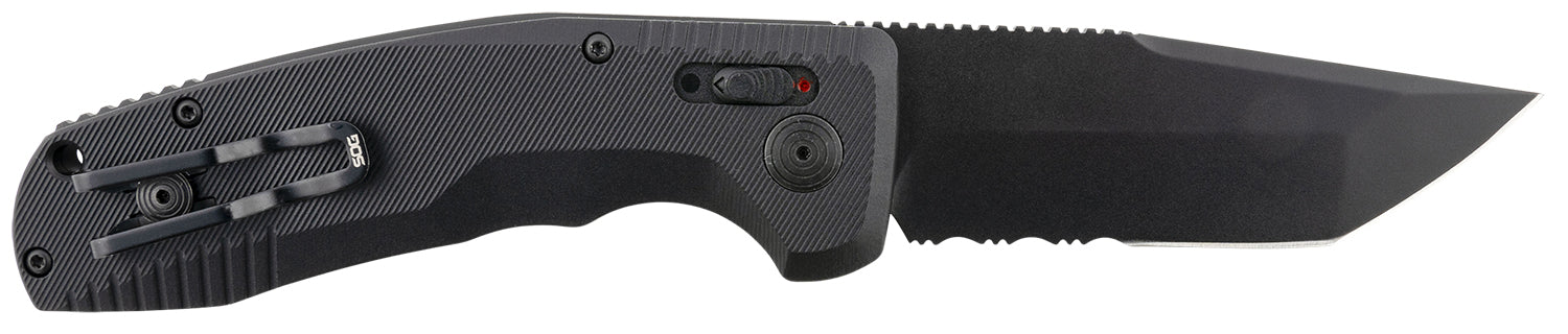 SOG 15-38-04-57  SOG-TAC AUTO BLK TANTO SERRATED