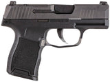 SIG 365380BSS           P365 380 ACP   3.1 10R BLK