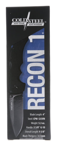 COLD  27BS    RECON 1 SPEAR PNT PLAIN EDGE 4"