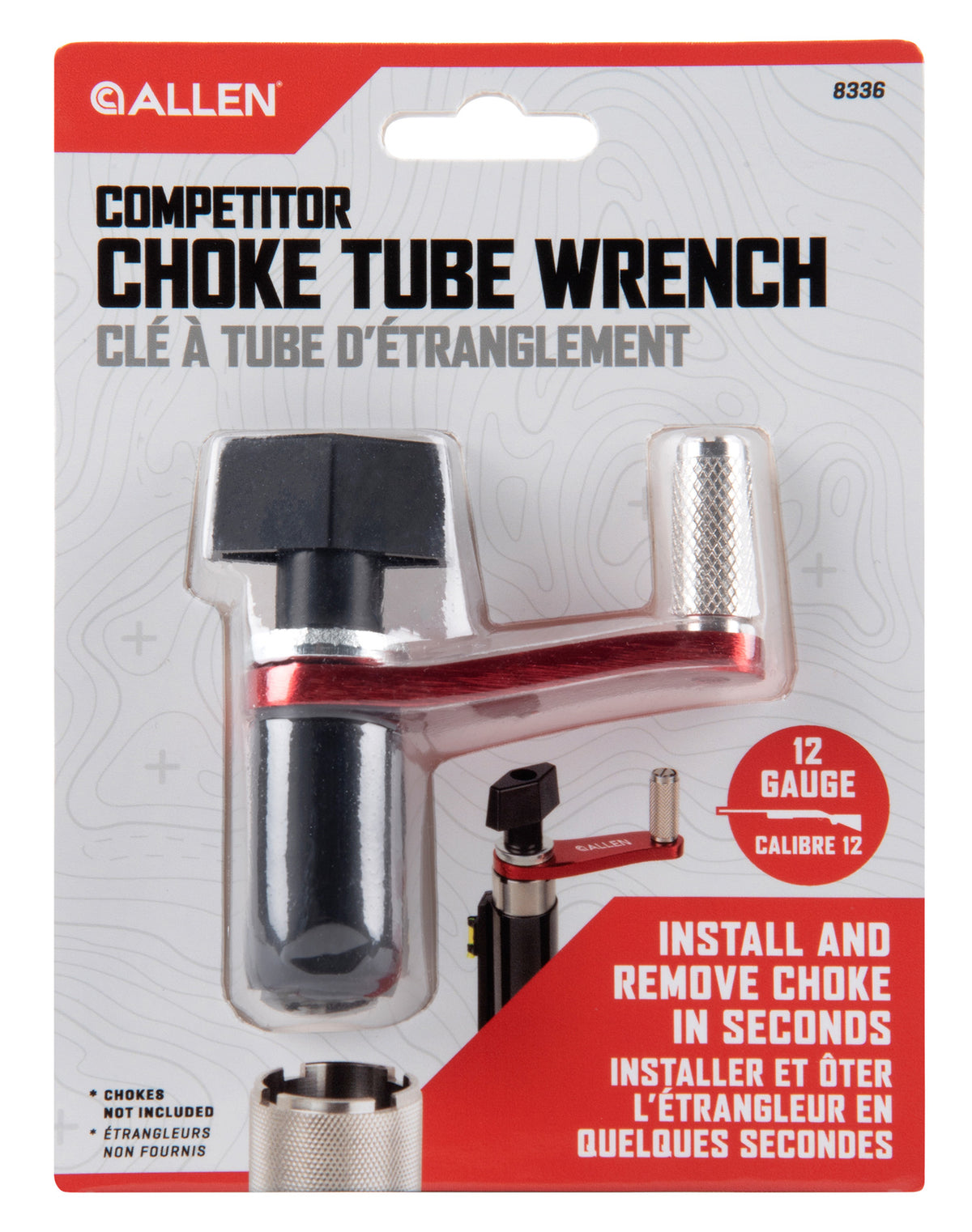 ALLEN 8336   COMPETITOR CHOKE TUBE WRENCH CRANK