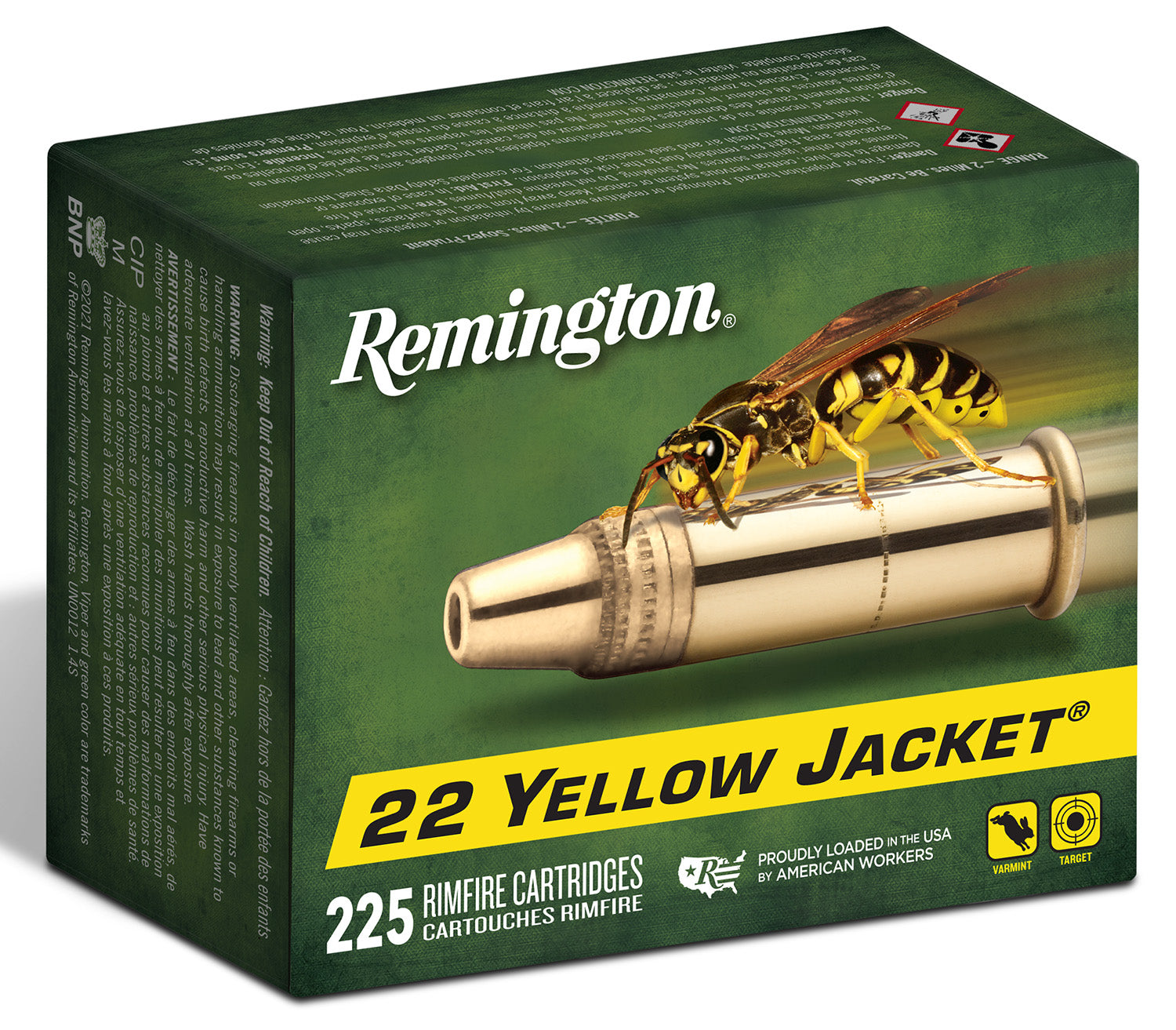REM 21233 YJ225    22LR 33 TCHP             225/10