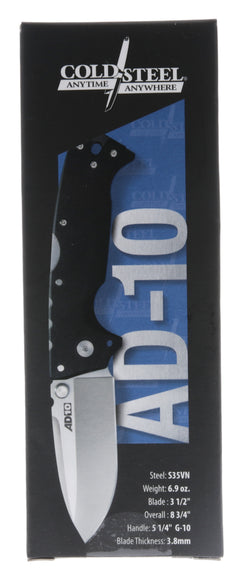 COLD  28DD    AD-10 DROP POINT 3.5" FOLDING