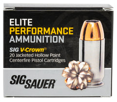 SIG E10MM200-20          VCRWN 10MM 200 JHP  20/10