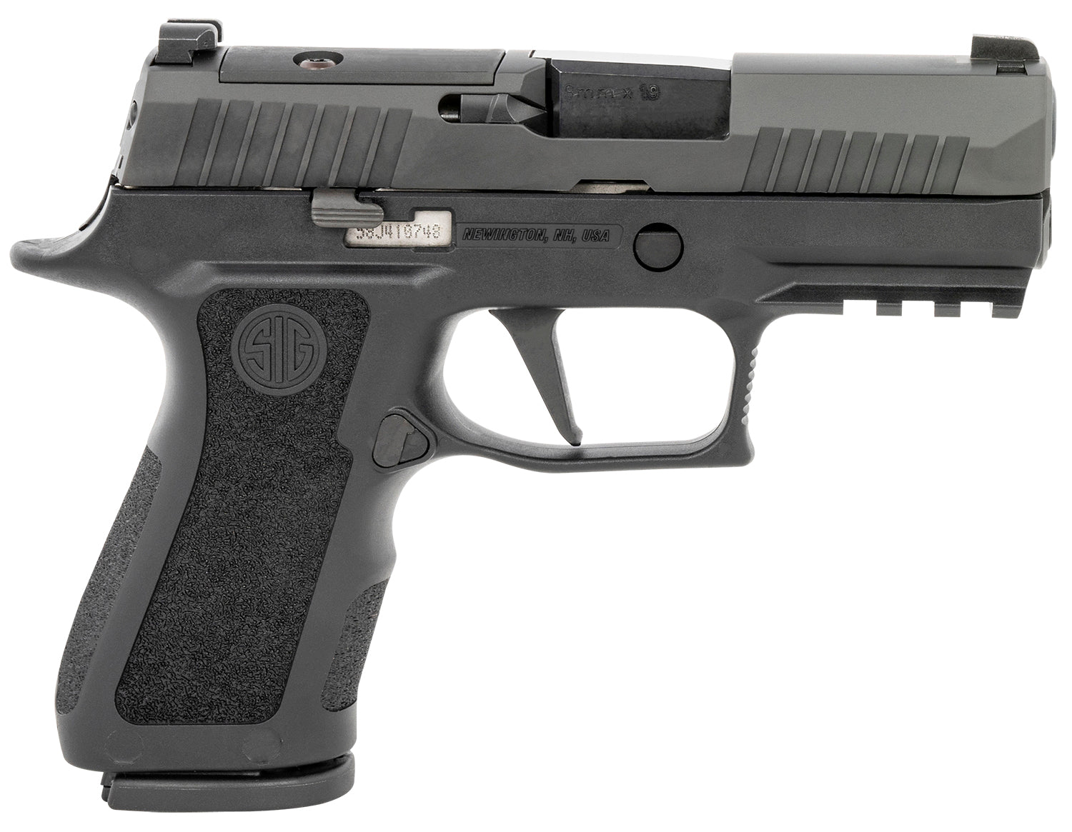 SIG 320XC9BXR3PR2       P320 9MM X     3.6 15R BLK