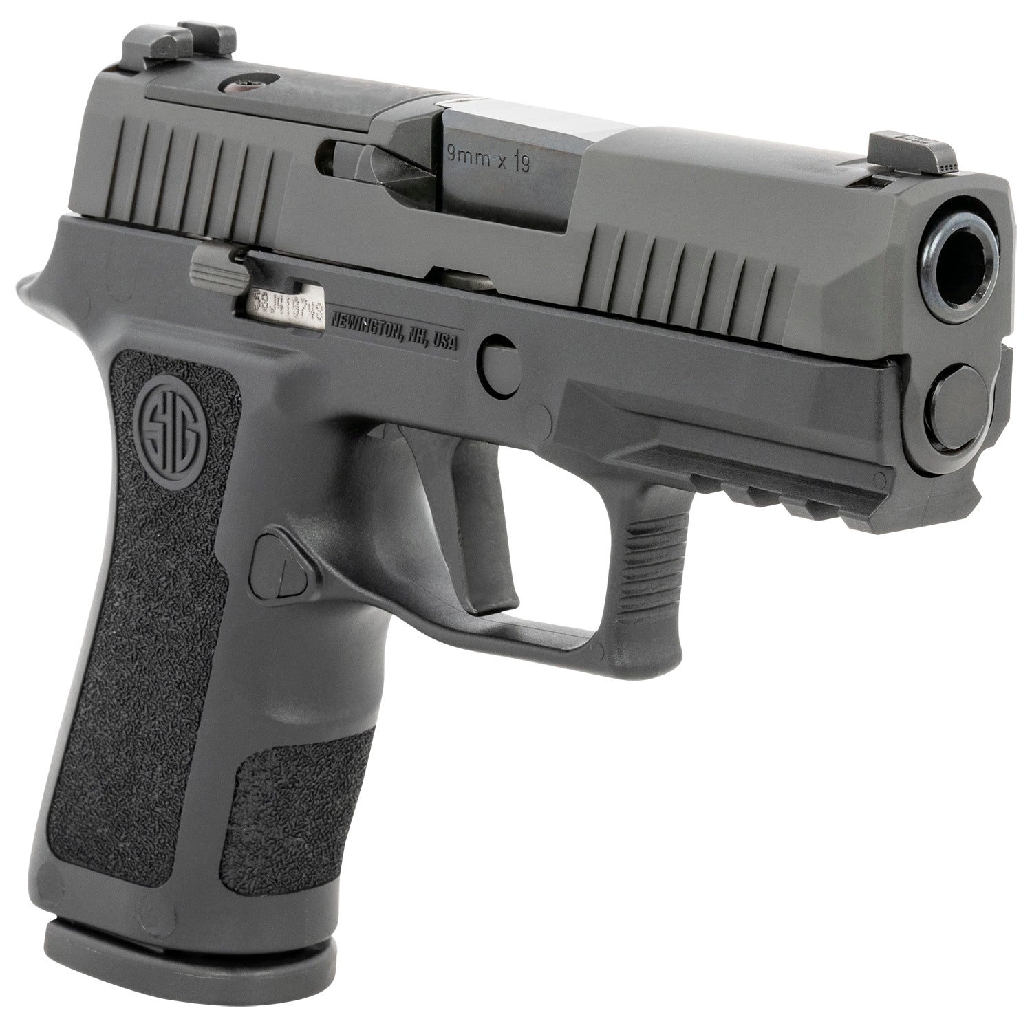 SIG 320XC9BXR3PR2       P320 9MM X     3.6 15R BLK