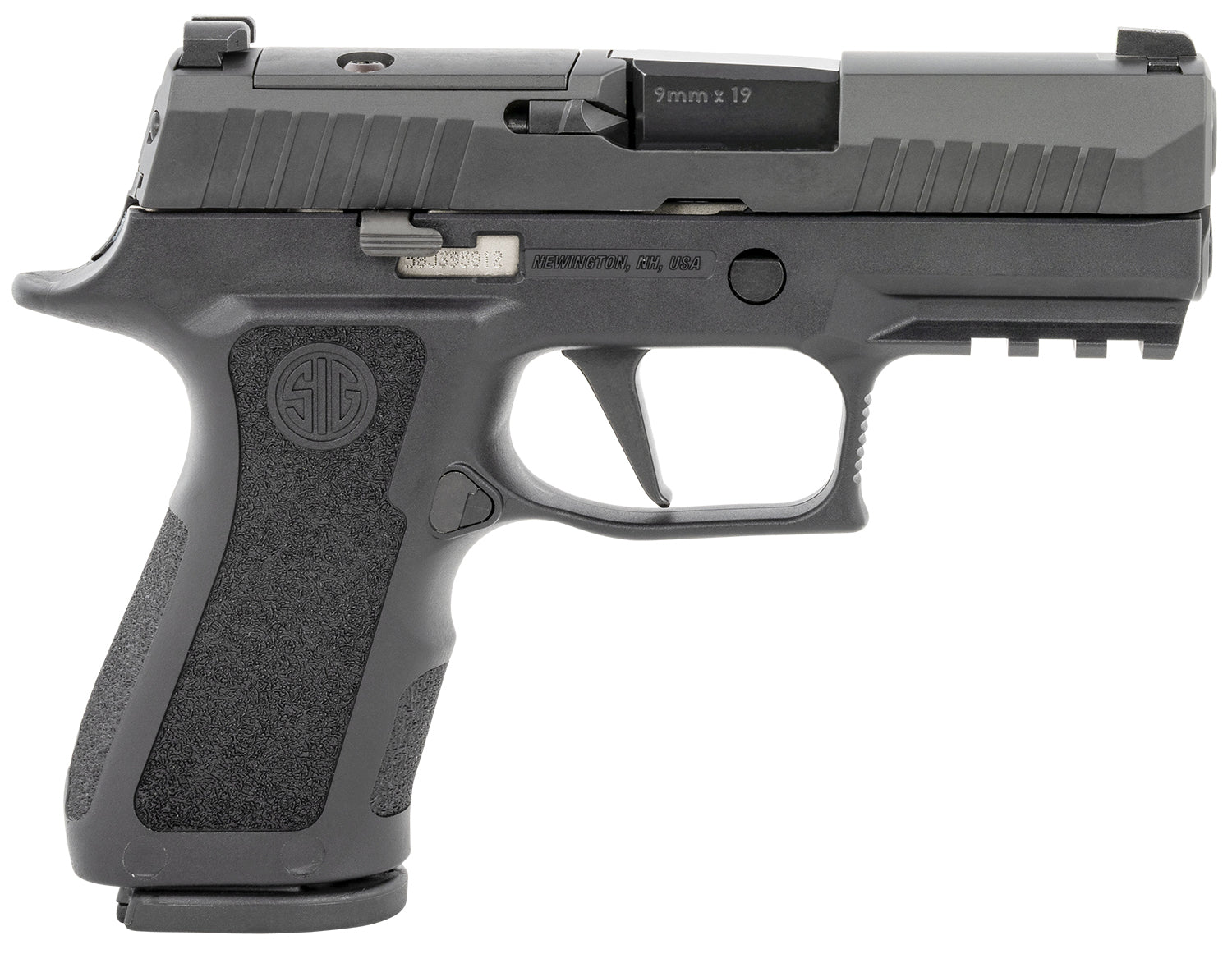 SIG 320XC9BXR3PR210     P320 9MM X     3.6 10R BLK