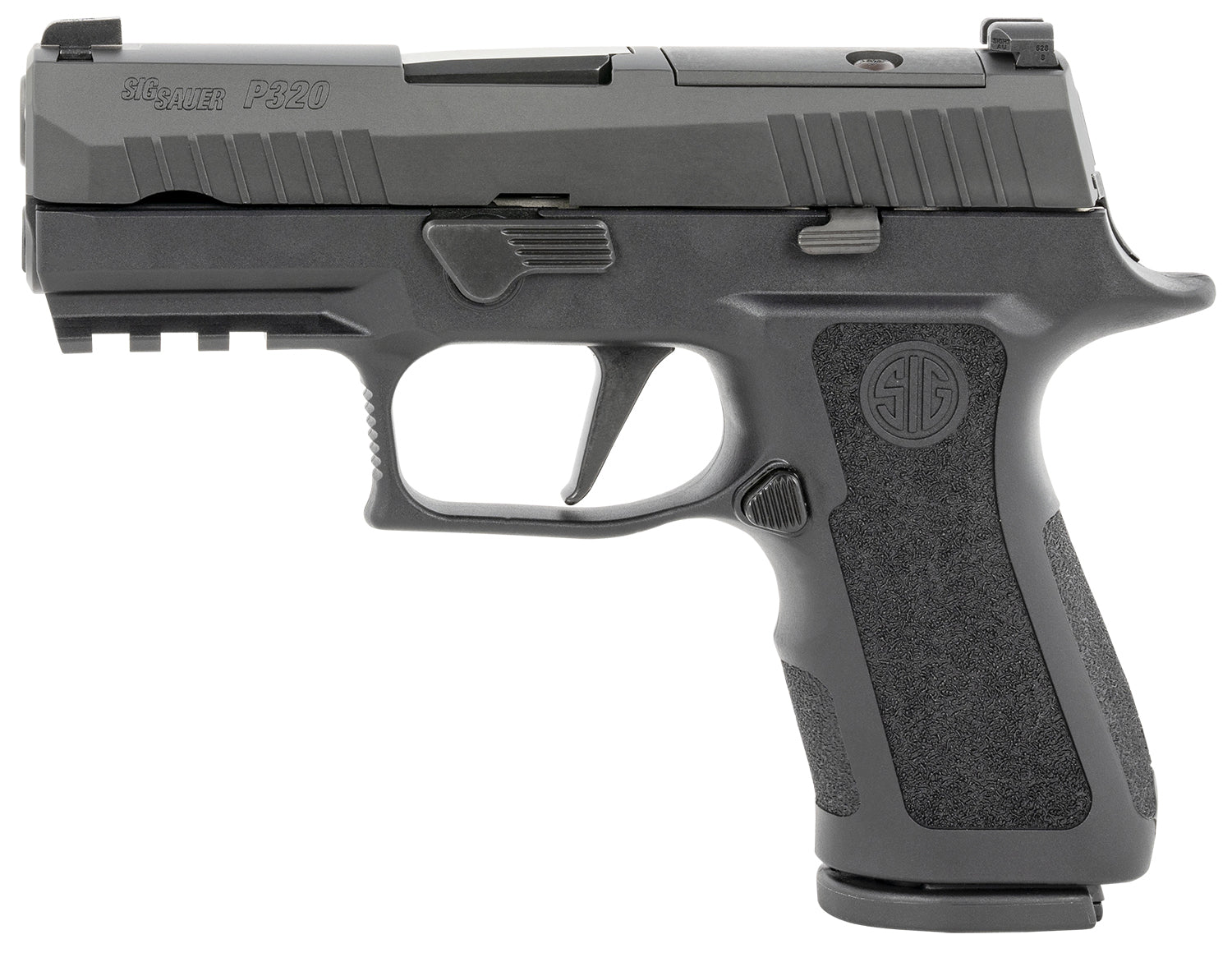 SIG 320XC9BXR3PR210     P320 9MM X     3.6 10R BLK