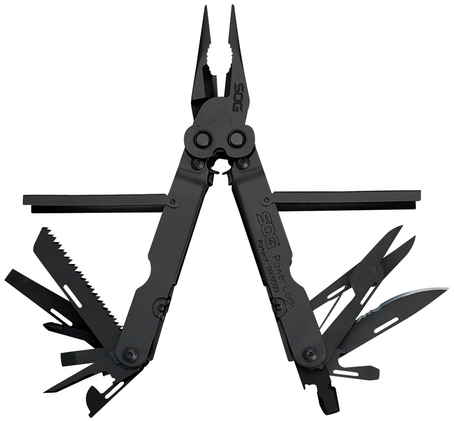SOG B61N-CP      POWERLCK EOD BLK OXDE NYLN SHEATH
