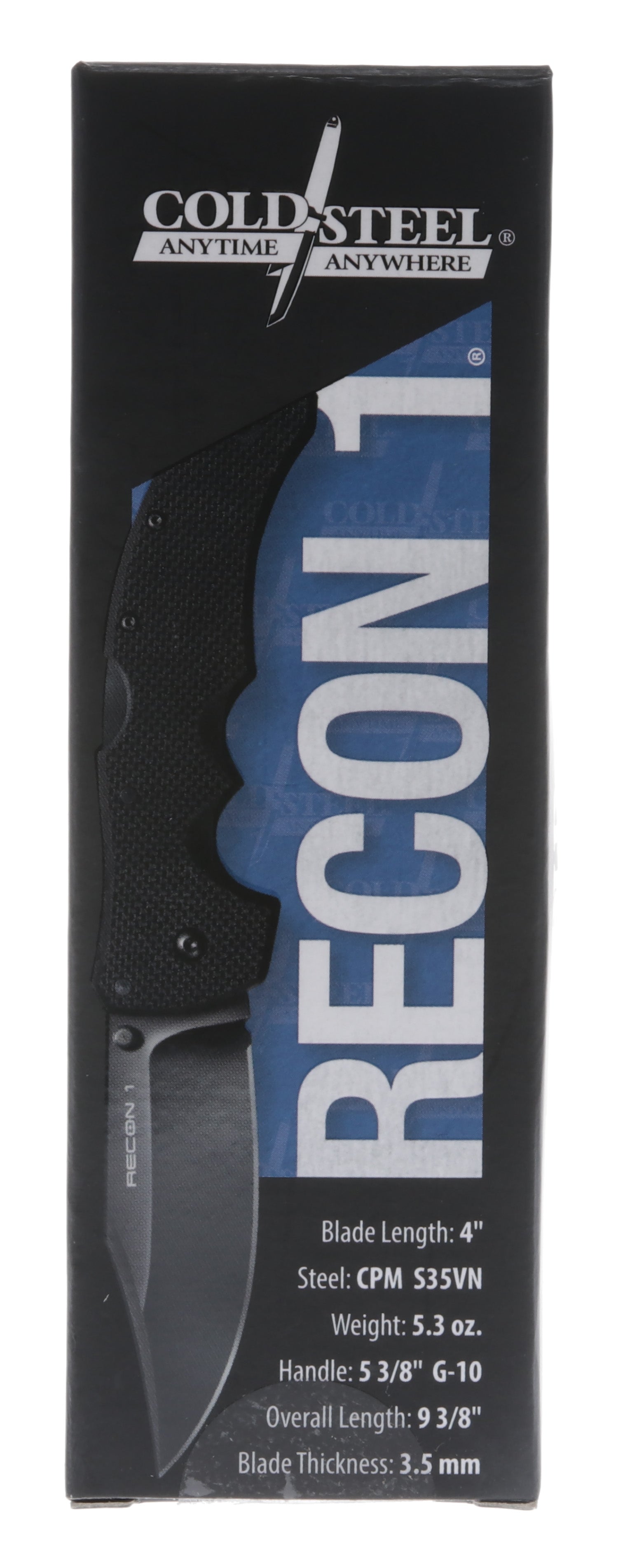 COLD  27BC    RECON 1 CLIP POINT PLN EDGE 4