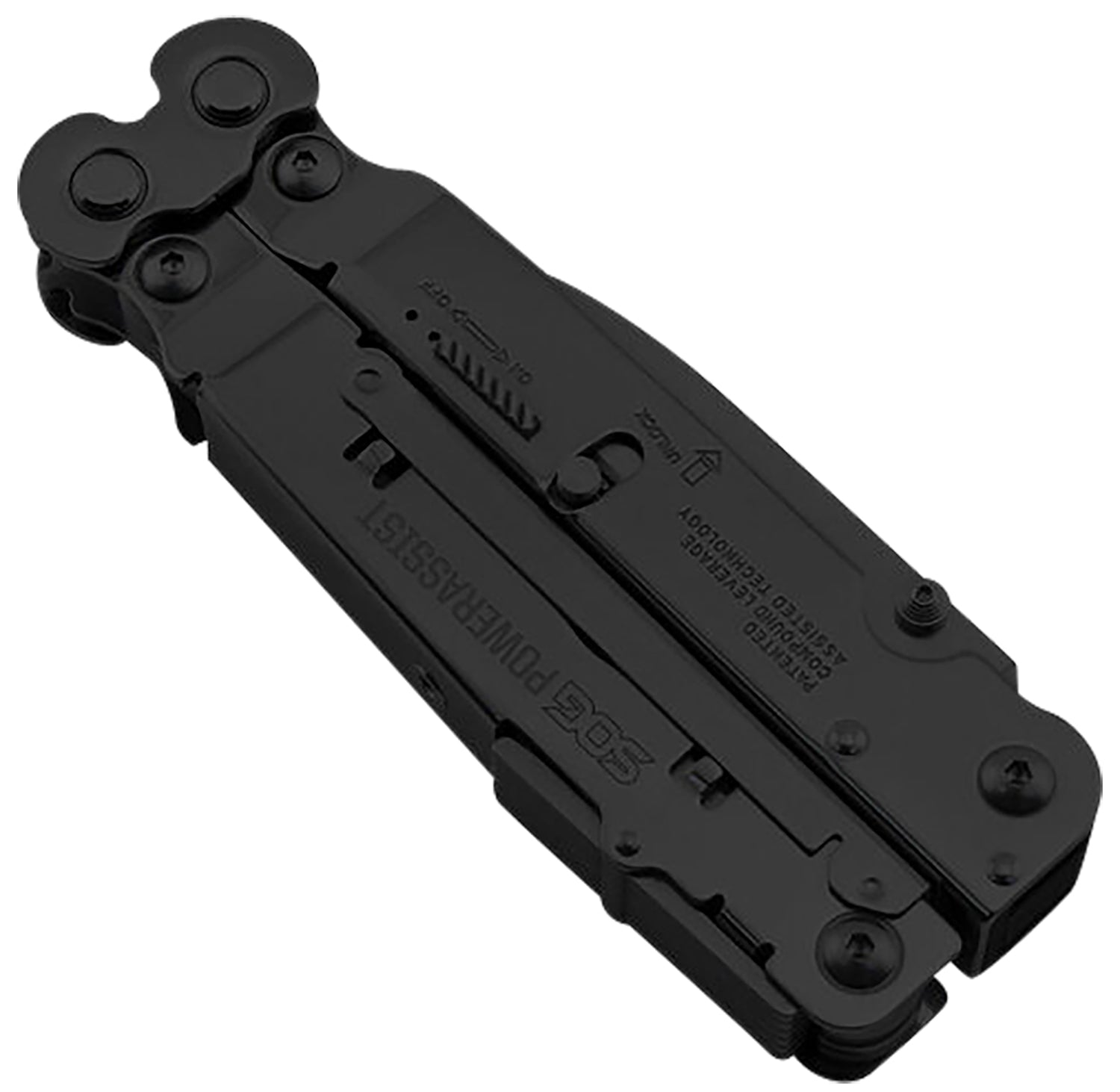 SOG B66N-CP      POWERASSIST BLK OXDE NYLON SHEATH