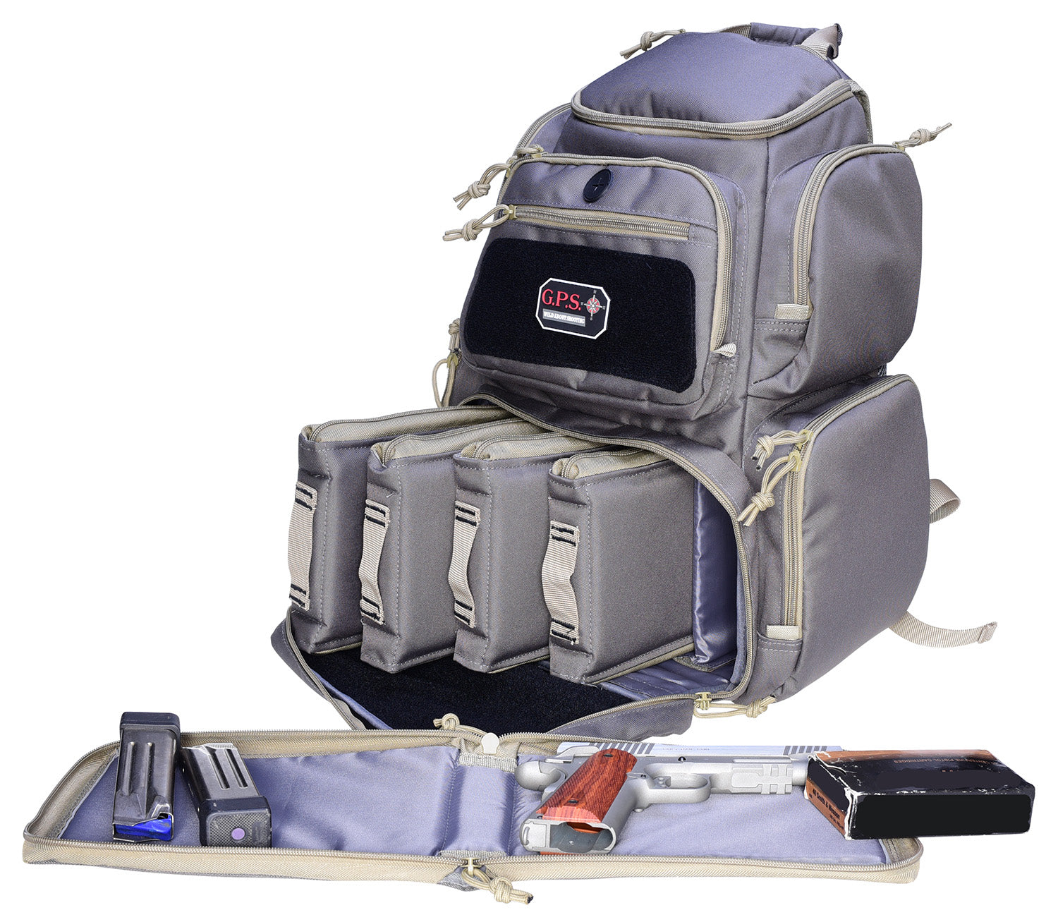 GPS 1712BPRK    PISTOLERO BACKPACK 5 HANDGUN   GRN
