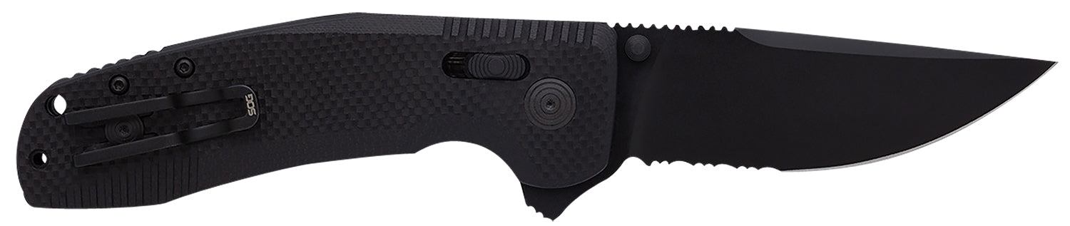 SOG 12-38-03-41  SOG-TAC XR BLACKOUT SERRATED