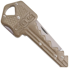SOG KEY102-CP    KEY KNIFE  BRASS