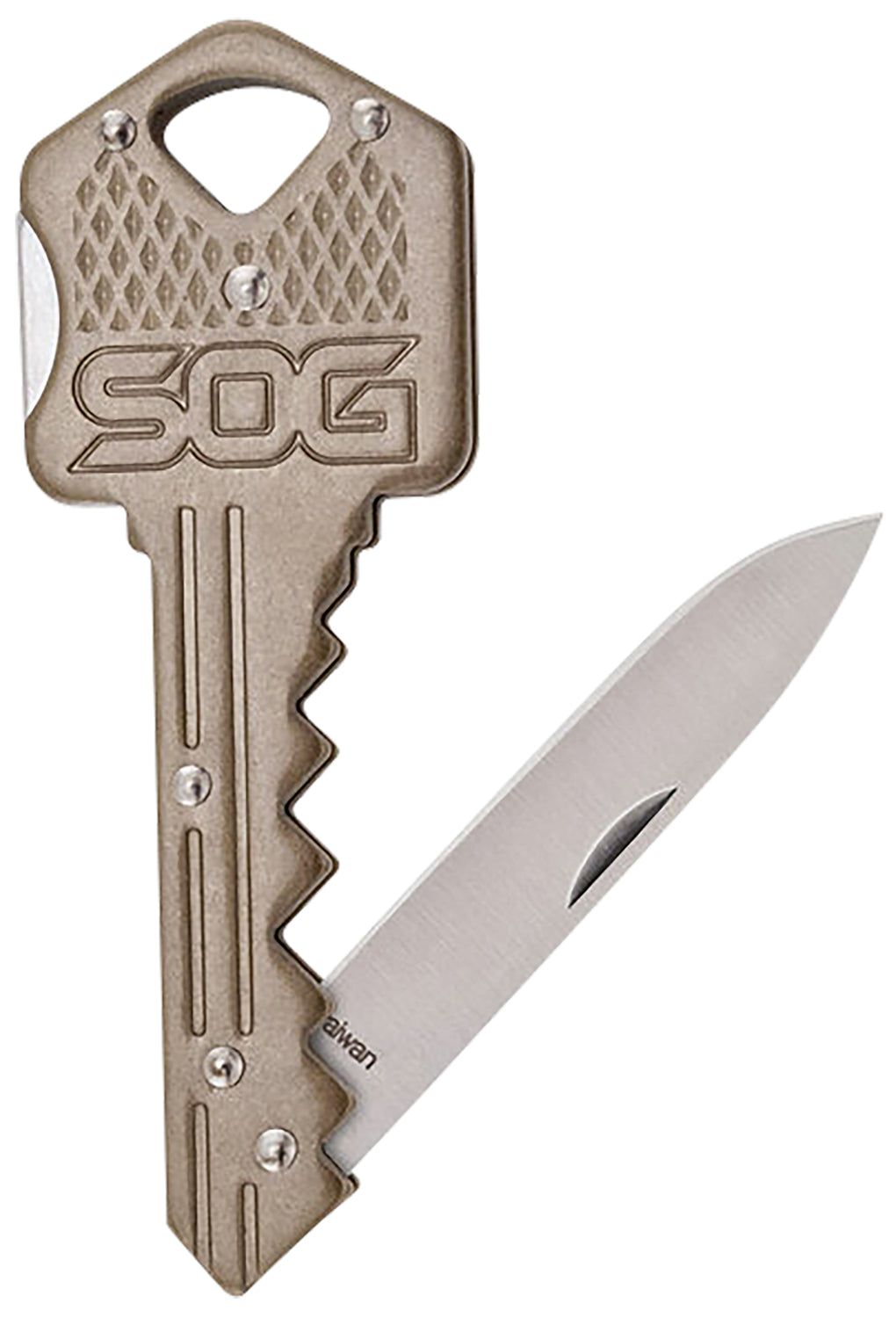 SOG KEY102-CP    KEY KNIFE  BRASS