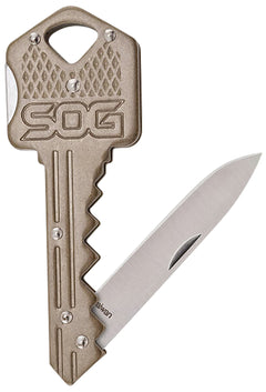 SOG KEY102-CP    KEY KNIFE  BRASS
