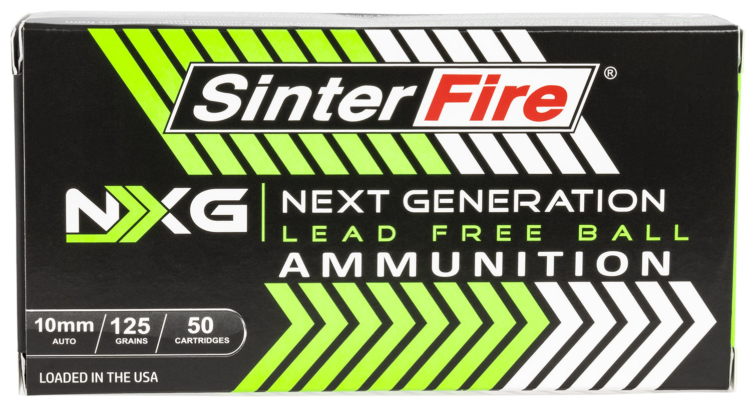 SINTERFIRE SF10125NXG 10MM 125 GR. LEAD-FREE 50/20