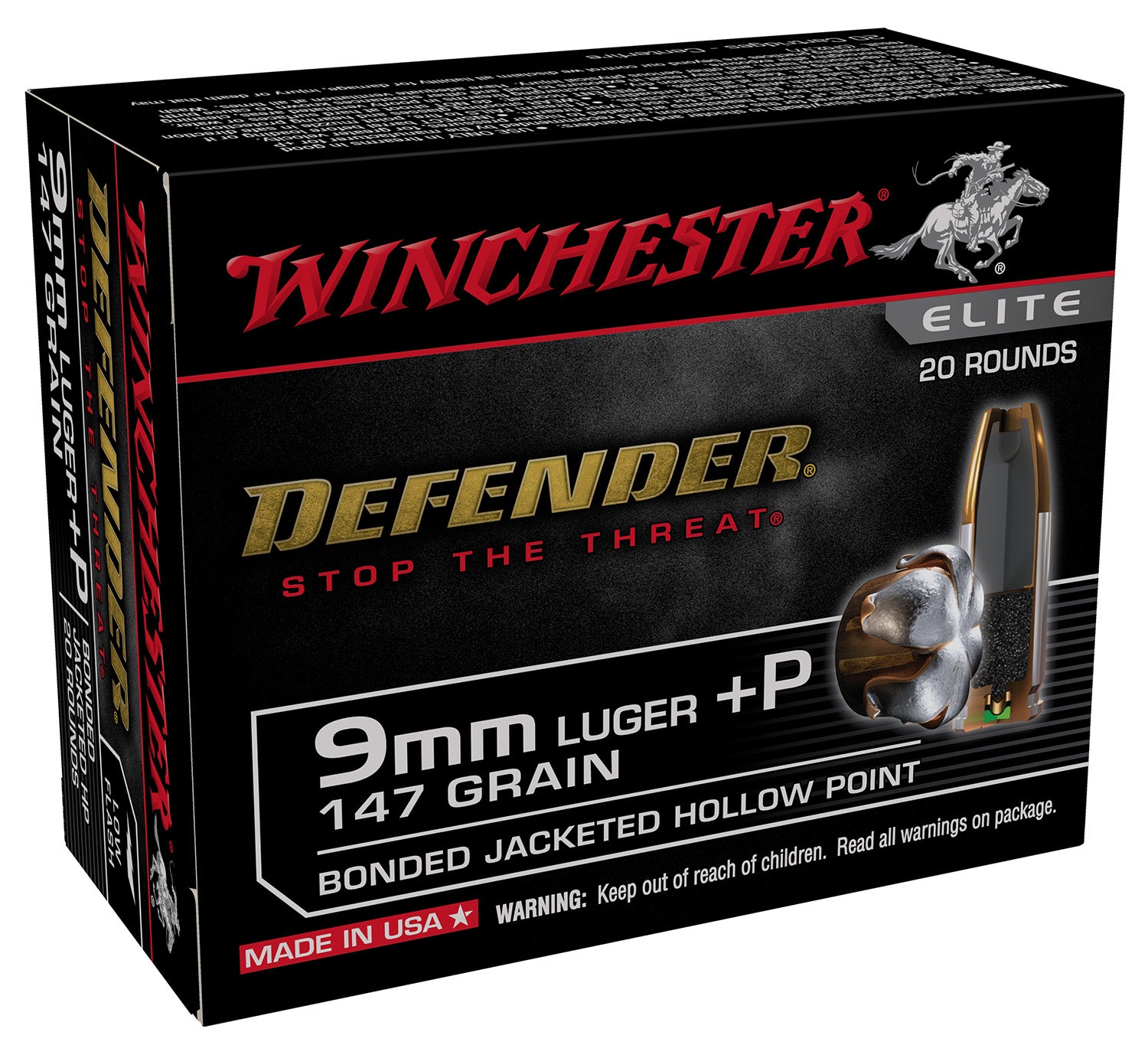 WIN S9MMPDB2        9MM+P   147 PDX          20/10