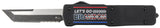 TEMP LZLGB521  LRG  ZINC LGB TANTO SERRATED BLK