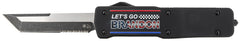 TEMP LZLGB521  LRG  ZINC LGB TANTO SERRATED BLK