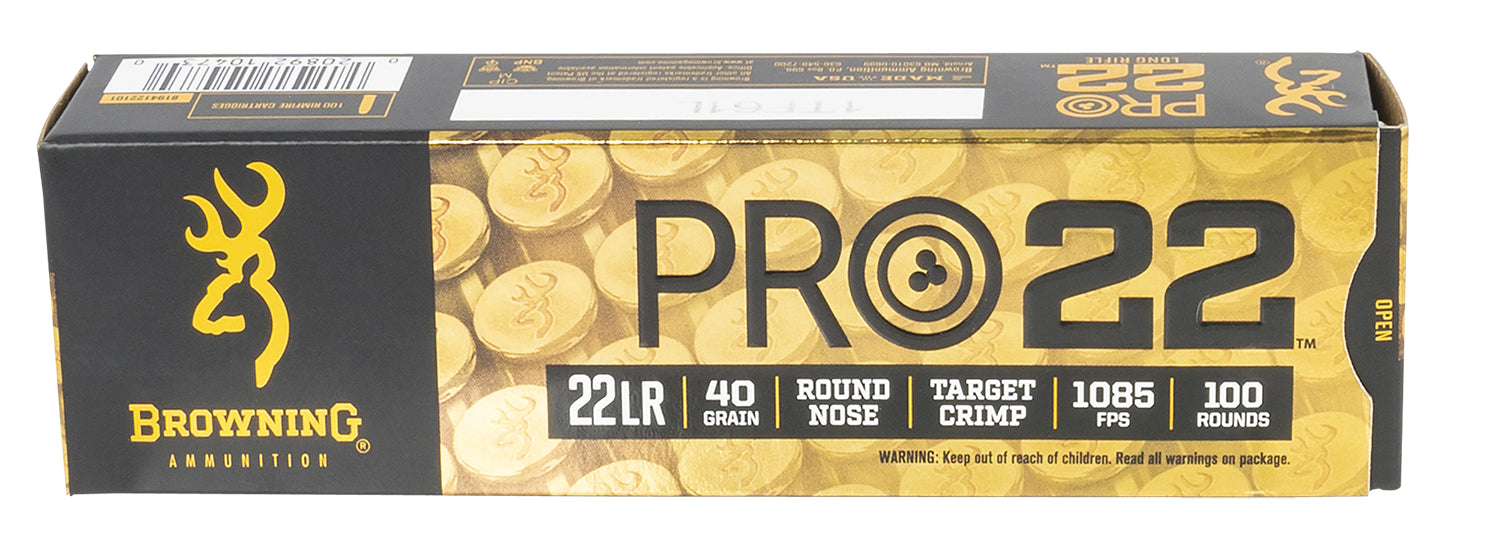BRNA B194122101    22LR PRO22 STDVEL 40 LRN 100/20