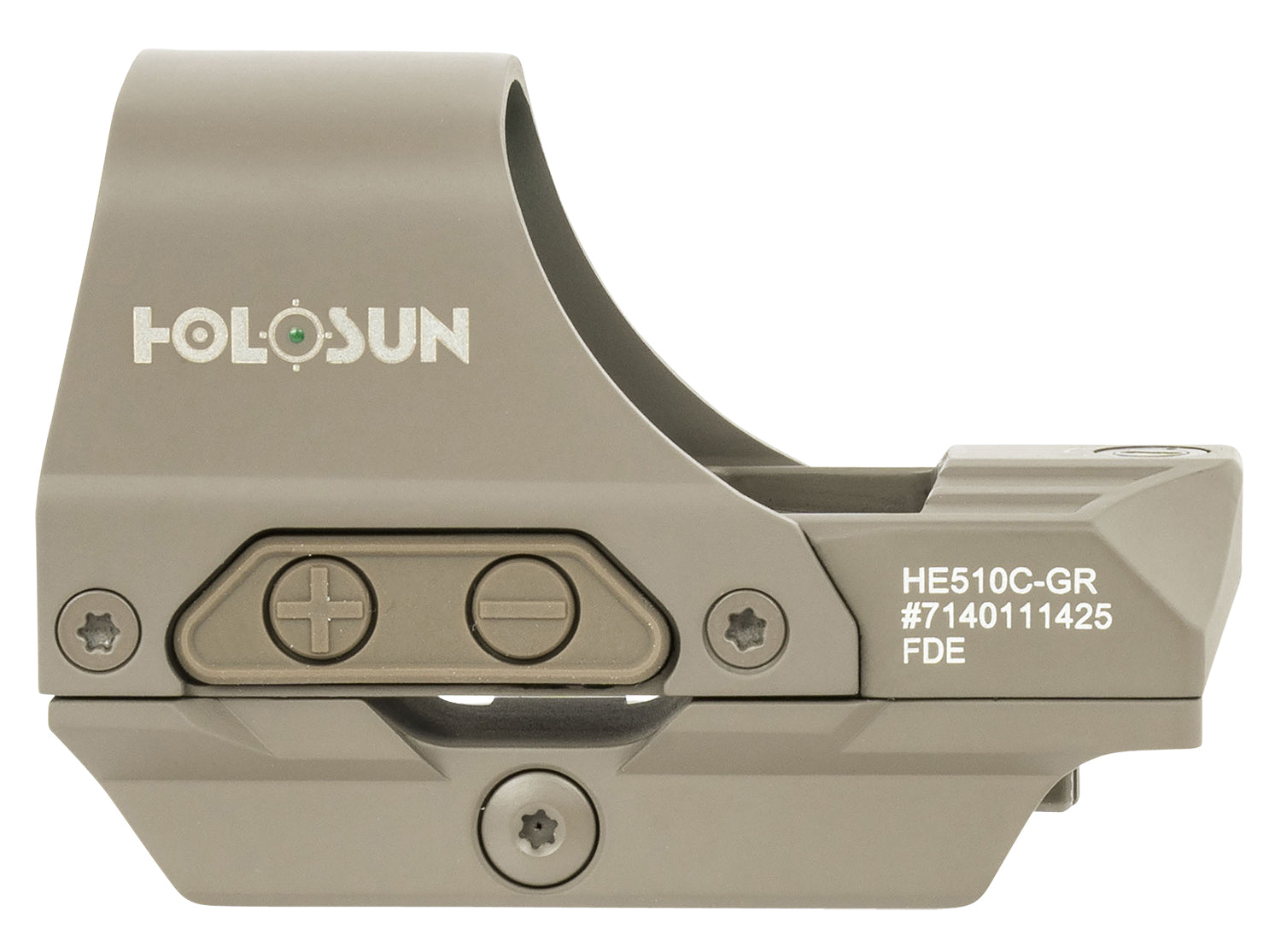 HOLOSUN HE510C-GR-FDE    RFLX SIGHT CIRCLE DOT GRN