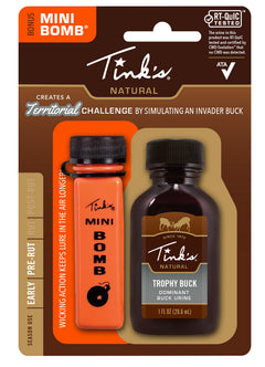 TINKS W6197    TROPHY BUCK SQUEEZE W/MINI-BOMB