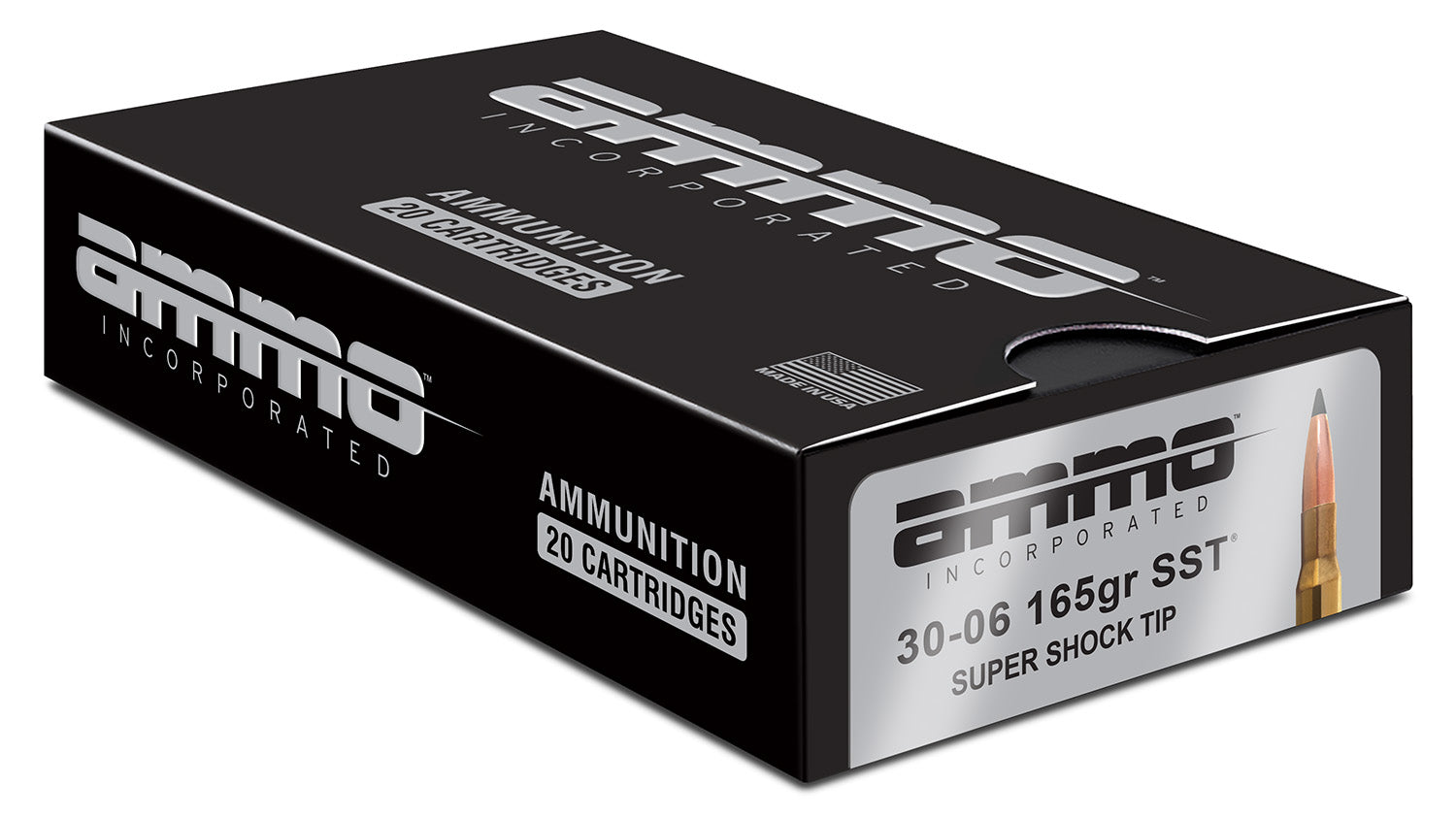 AMMOINC 3006165SSTA20   HUNT LR 3006 165 SST 20/10