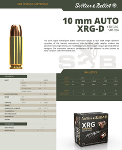 S&amp;B SB10XA         10MM    130 XRG           25/40