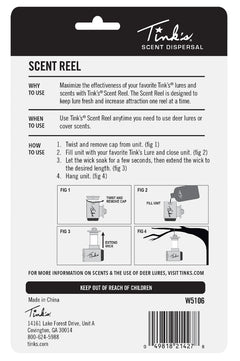 TINKS W5106    SCENT REEL RETRACTABLE SCENT WICK