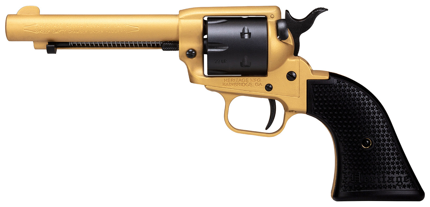 HER RR22S4         ROUGH R    22LR 4.75 6S BLK/GLD
