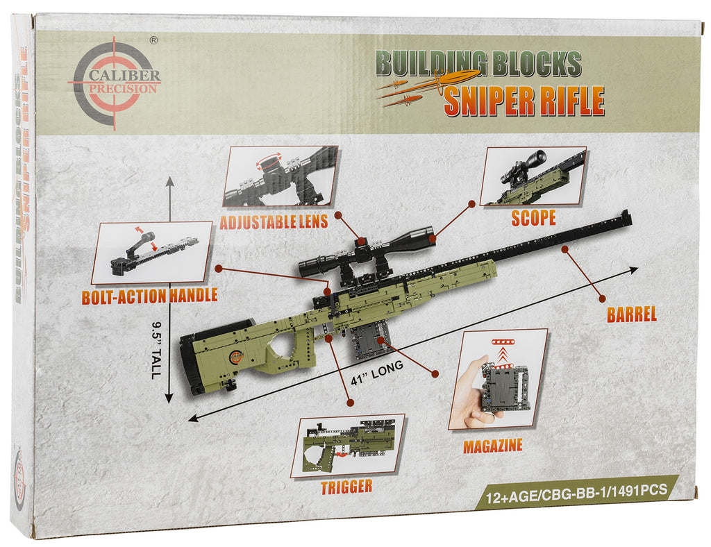 CAMP CBG-BB-1     BUILDING BLOCKS SNIPER RIFLE